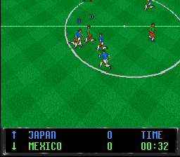 World Cup Striker (Japan) In game screenshot